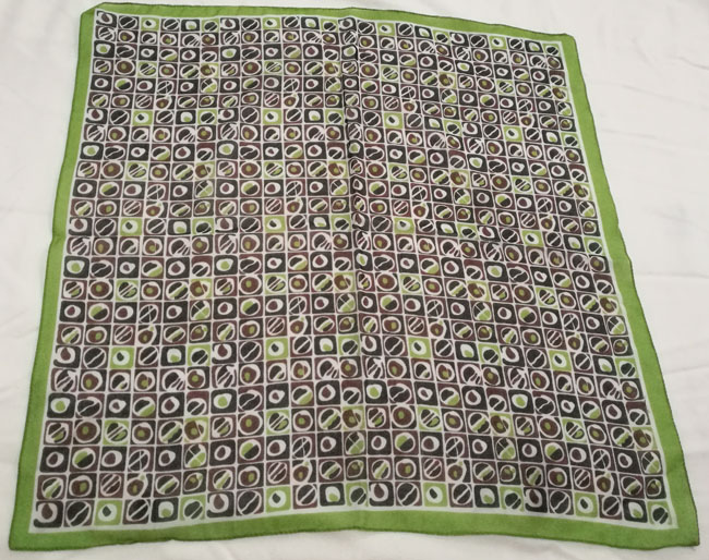 ผ้าผูกผม ผูกคอ ผ้าชีฟอง Made in ITALY