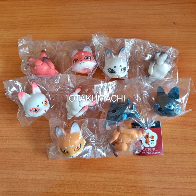 กาชาปองตุ๊กตาจิ้งจอก CAPSULE DOLL Vol.2 Fox