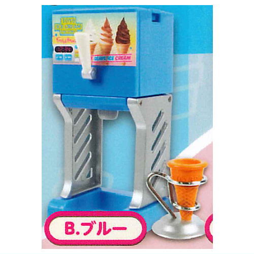 กาชาปองมาสคอทเครื่องทำไอศครีมซอฟท์เสิร์ฟ Soft Serve Ice Cream Maker Mascot