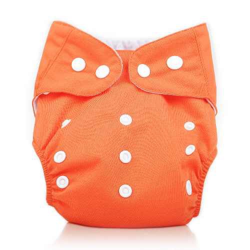 กางเกงผ้าอ้อมเด็กซักได้ แพมเพิสซักได้ กางเกงซับฉี่เด็ก Nano +แผ่นซึมซับหนา 2 ชั้น กันน้ำ ปรับขนาดได้ 0-2 ขวบ