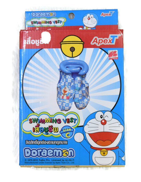 เสื้อชูชีพเด็ก เสื้อชูชีพเด็กโต ชูชีพเด็ก 3-8 ขวบ โดเรม่อน ลิขสิทธิ์แท้ Doraemon Swimming Vest