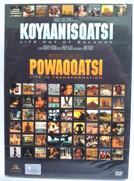 (DVD) Koyaanisqatsi (1982) / Powaqqatsi (1988) (Boxset 2 Discs)