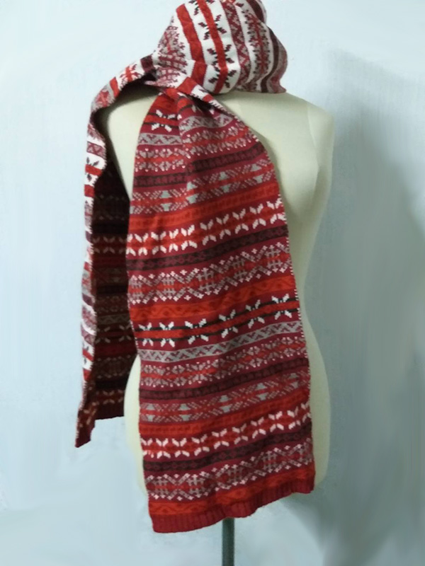 ผ้าพันคอไหมพรม Uniqlo Heattech (ของใหม่)