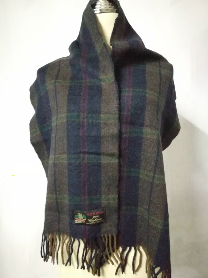 ผ้าพันคอ Cashmere Made in SCOTLAND (ของใหม่)
