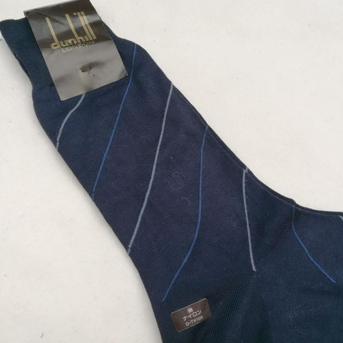 ถุงเท้าชาย dunhill สีกรม เนื้อดีมาก