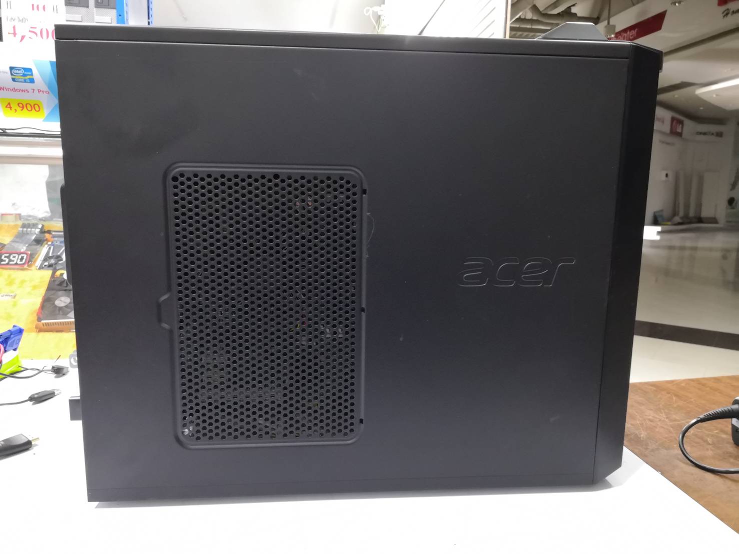 ครบชุด 7,500 บาท คอมมือสอง ACER I5 RAM 8 GB + จอของใหม่ 19 นิ้ว ทำงาน ดู youtube สบายๆ