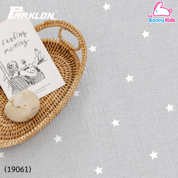 (19061) แผ่นรองคลาน Parklon Lapure Soft Mat 130x190x1.2cm. ลาย Happy Way