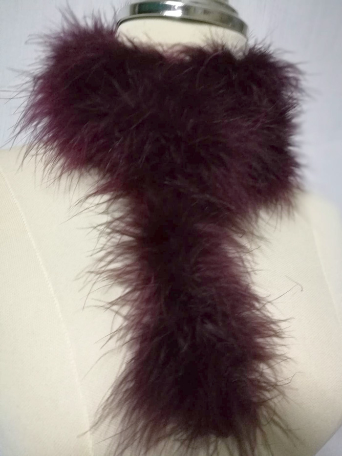 ผ้าพันคอขนนกแท้ ขนนุ่มมาก อุ่นสุดๆ