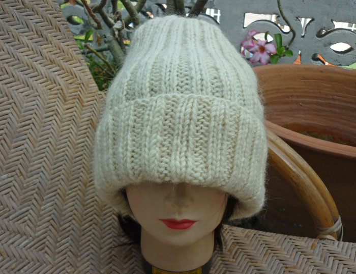 หมวกไหมพรมขนสัตว์ อุ่นมาก Made in Nepal