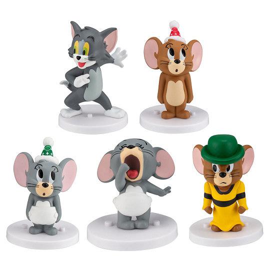 กาชาปองฟิกเกอร์ทอมแอนด์เจอรี่ TOM and JERRY are side by side.