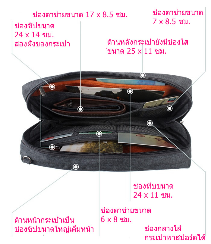 DINIWELL กระเป๋าสะพายข้าง ขนาดกลาง พาดลำตัว กันน้ำ ช่องเยอะ คุณภาพดี สายสะพายเงาสวย มี 5 สีให้เลือก