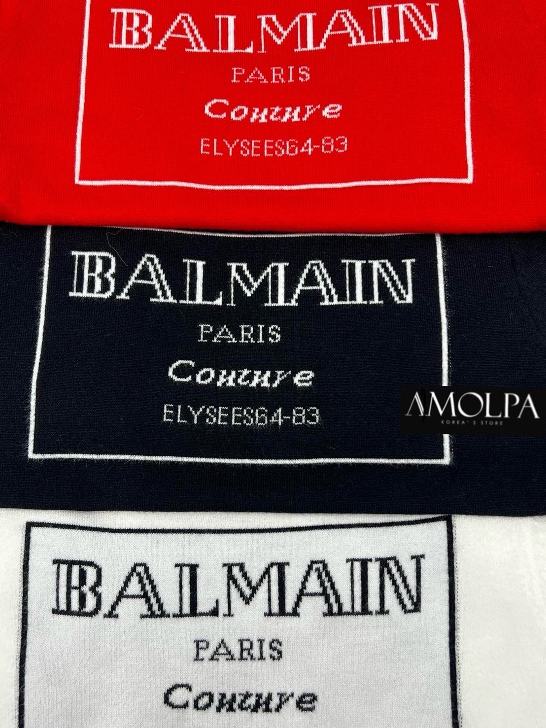 เสื้อไหมพรมแขนสั้น BM KNIT งาน 1 : 1 เนื้อผ้าดีม๊าก ผ้าใส่สบายมาก ห้ามพลาด ใส่สบายสุดๆ : สินค้าคุณภาพ (พร้อมส่ง)