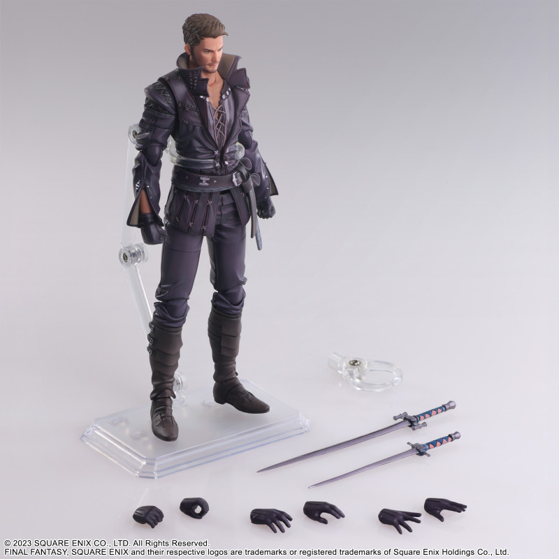 [เปิดจอง] FINAL FANTASY XVI BRING ARTS™ Action Figure - CIDOLFUS TELAMON ราคา 3500-3800 บาท