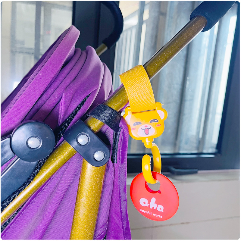 [แพคคู่] NanaBaby ตะขอแขวนรถเข็น ที่แขวนรถเข็น ตะขอรถเข็นเด็ก Stroller Hook ตะขอเกี่ยวรถเข็น ที่แขวนของรถเข็น ที่แขวนรถเข็นเด็ก การ์ตูนน่ารัก