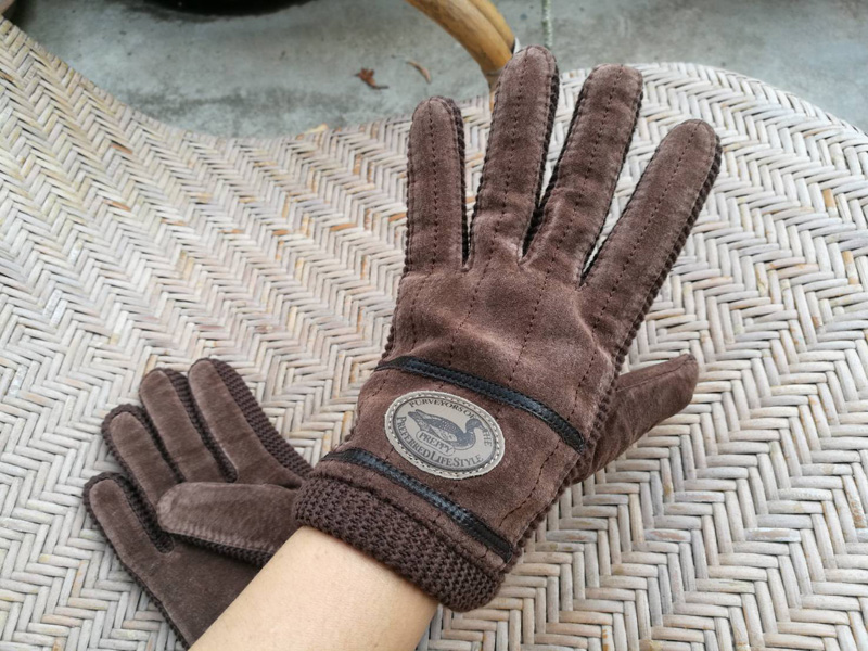 ถุงมือหนังกลับแท้ อุ่นติดลบ ไซด์ M