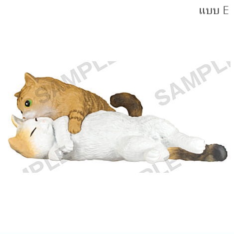 กาชาปองฟิกเกอร์น้องแมว Niboshira Collection Figure