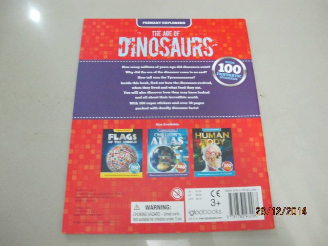 Primary Explorers : The Age of Dinosaurs , Prehistoric Reptiles โลกไดโนเสาร์