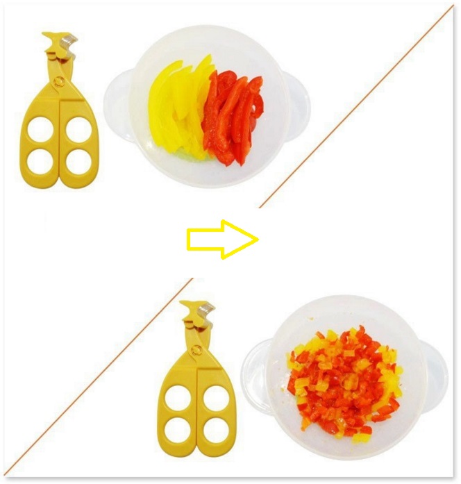 กรรไกรบดอาหารเด็กแบบหยาบ พร้อมกล่องเก็บ สำหรับเด็กหัดเคี้ยว NanaBaby