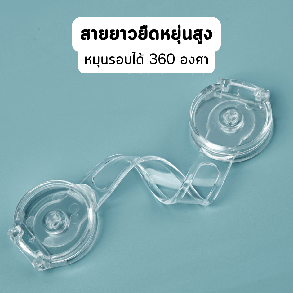 🔒 ตัวล็อคตู้ แบบใส มินิมอล ปลอดภัยสำหรับเด็ก | สำหรับลิ้นชัก ตู้เย็น ชักโครก