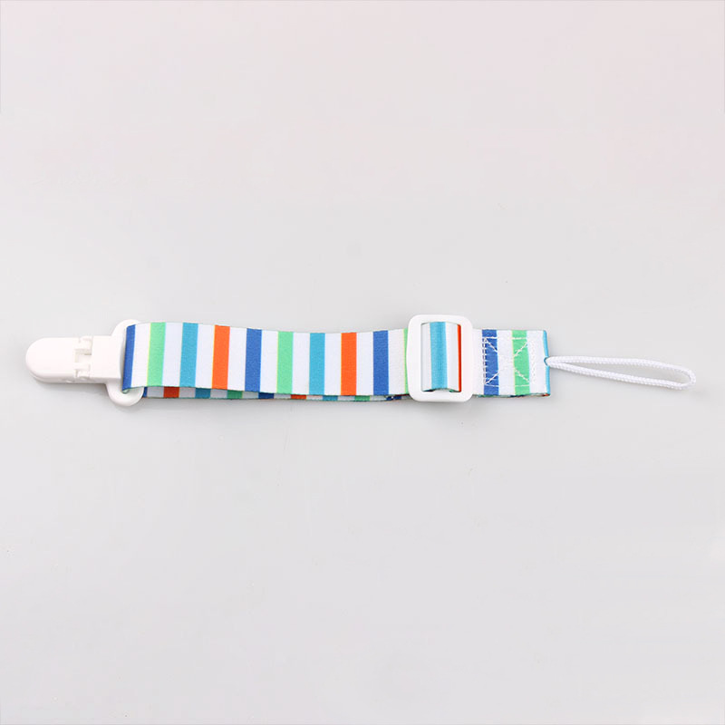 ⚡ขั้นต่ำ 2 ชิ้น⚡กว่า 10 ลาย สายห้อยจุกหลอก สายหนีบคล้องจุกหลอก/ยางกัด ตัวหนีบจุกหลอก จุกนม ปรับความยาวได้ NanaBaby Pacifier Clip