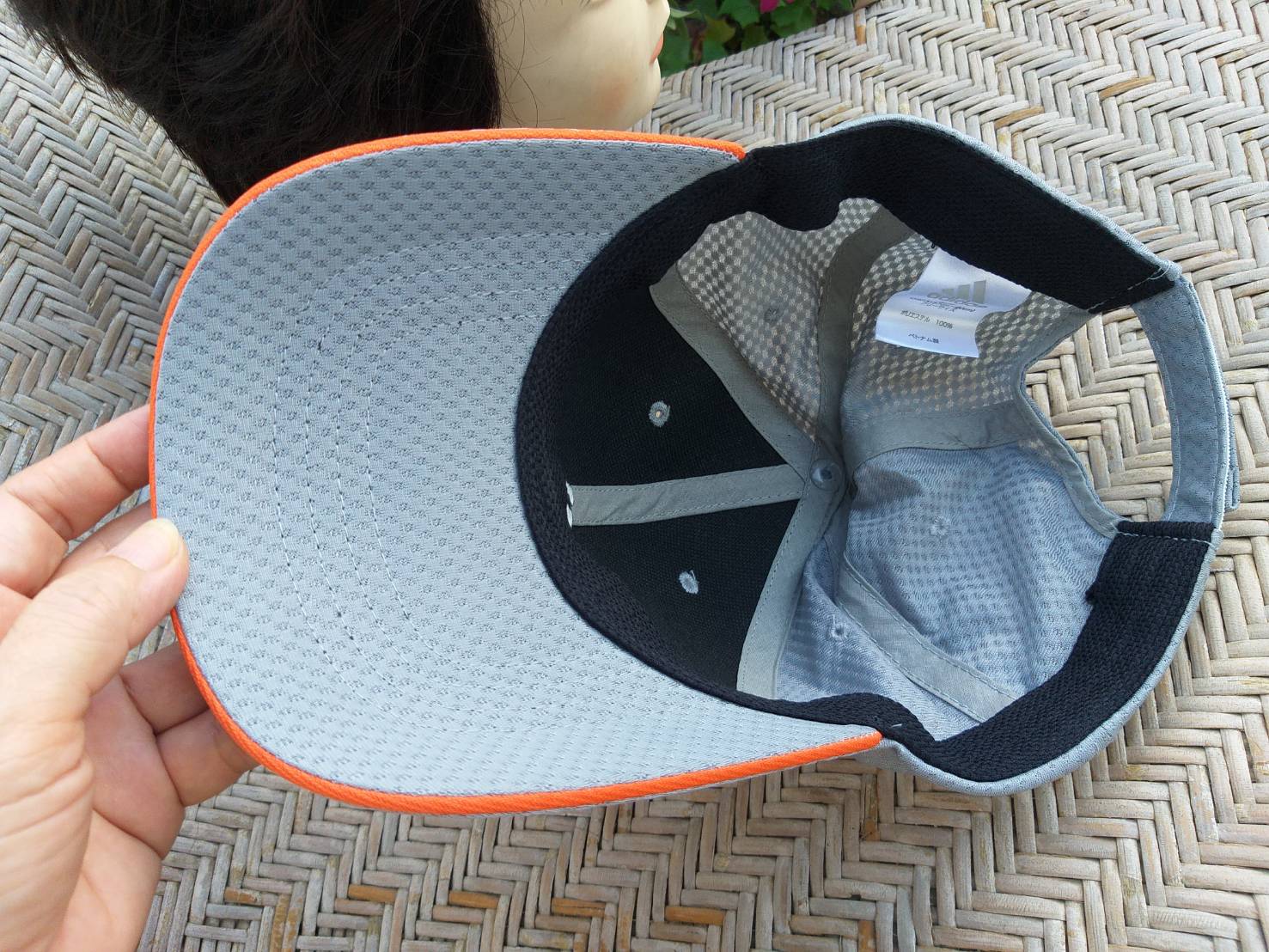 หมวกแก๊ป adidas ผ้าระบายอากาศ (ของใหม่)