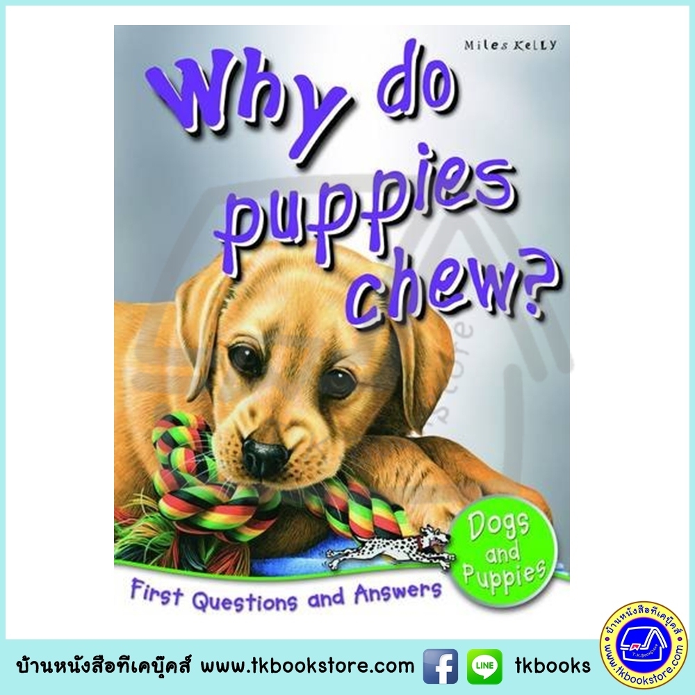 Miles Kelly : First Questions And Answers - Why do puppies chew? หนังสือคำถามแรกและคำตอบ - ทำไมลูกสุนัขชอบกัด