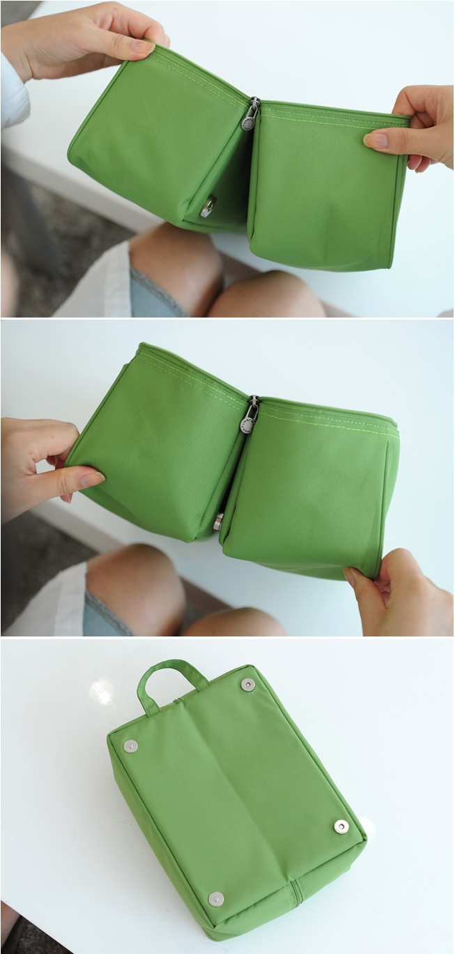 กระเป๋าใส่รองเท้ากันน้ำ อุปกรณ์ห้องน้ำ ผ้าขนหนู หรืออื่น ๆ ได้ตามต้องการ มี 4 สี 4 ลาย ให้เลือก