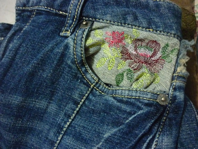 กระโปรงยีนส์ทรงหางปลา สวยมาก 29-35-21