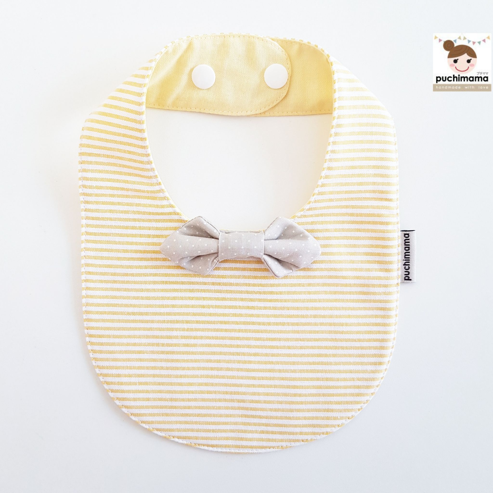 Puchimama "Bow Tie" Bib