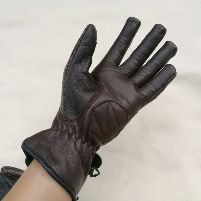 ถุงมือหนังแท้ แนวเท่ๆ สวยมากๆ อุ่นติดลบ