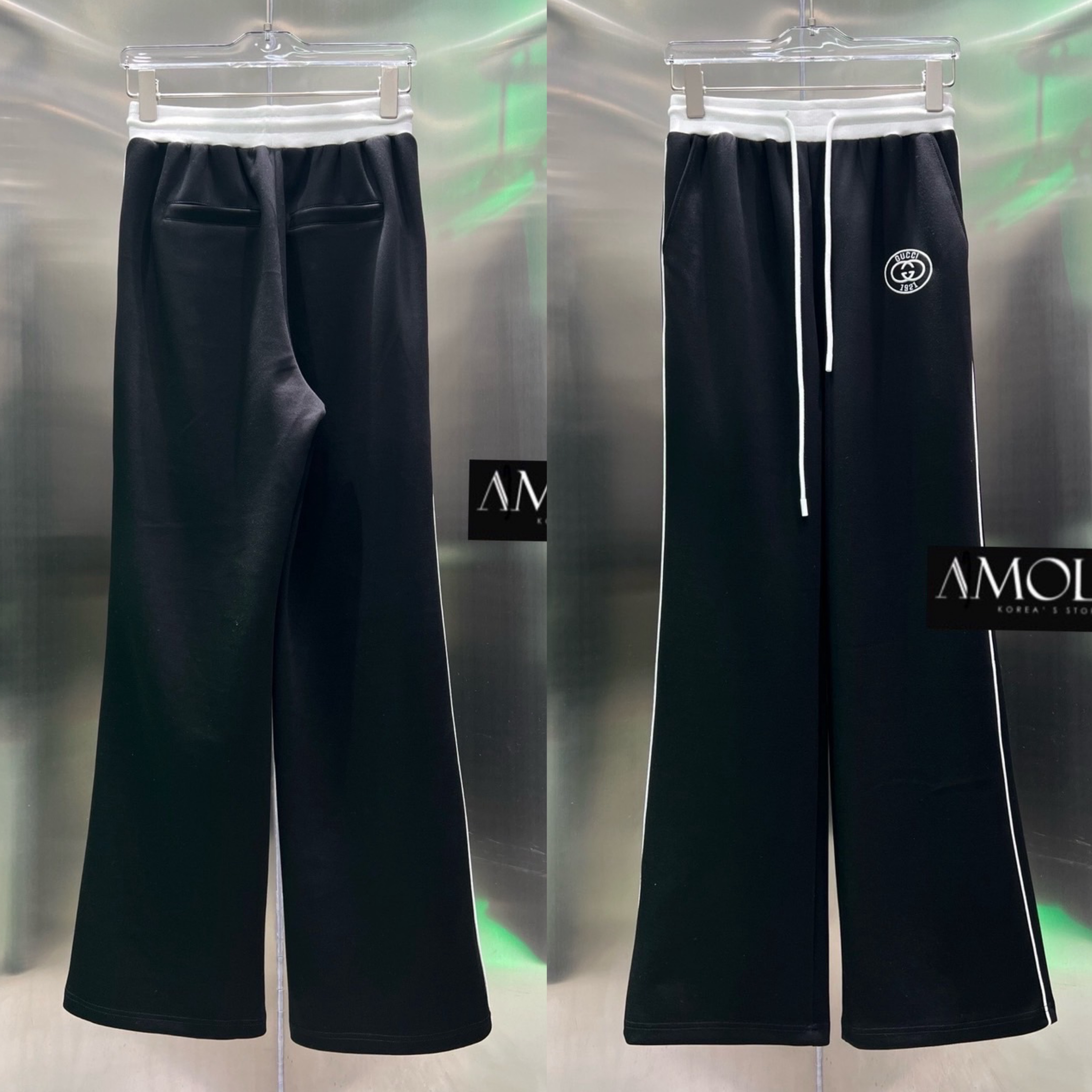 SET GG งาน hiend ผ้าอย่างเทพ 1:1 พรีเมียม ทุกอย่างปั้ม VVIP เก็บทุกสียังไม่ผิดหวัง ฉ่ำ ทำถึง ปังชนช๊อป สวยจี๊ดเนื้อผ้าดีม๊าก ผ้าใส่สบายมาก ห้ามพลาดเลยนะคะ ใส่สบายสุดๆ ใส่สบาย : สินค้าคุณภาพ (พร้อมส่ง)