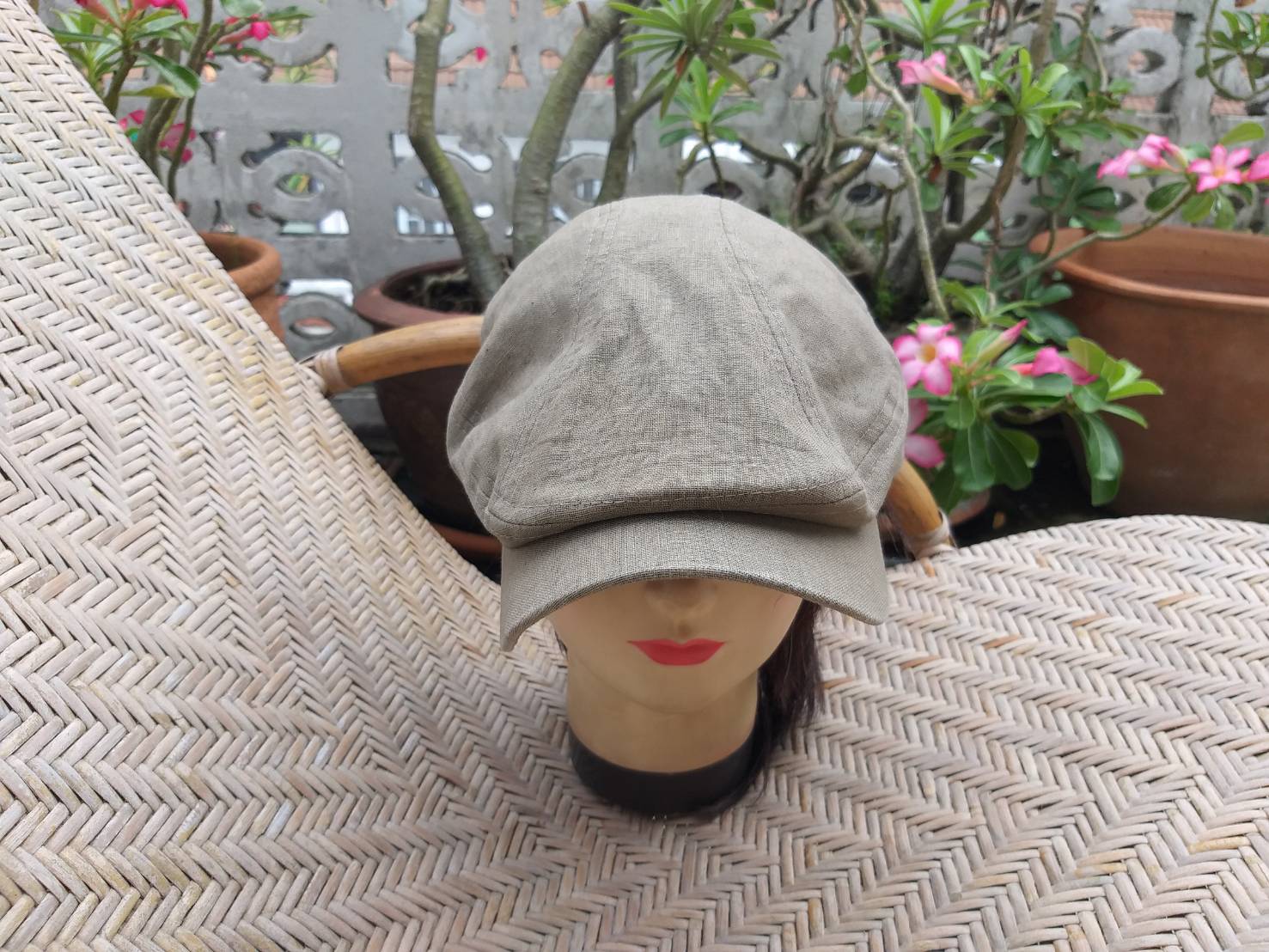 หมวก flat cap หมวกติงลี่ สวยมากกกใบนี้