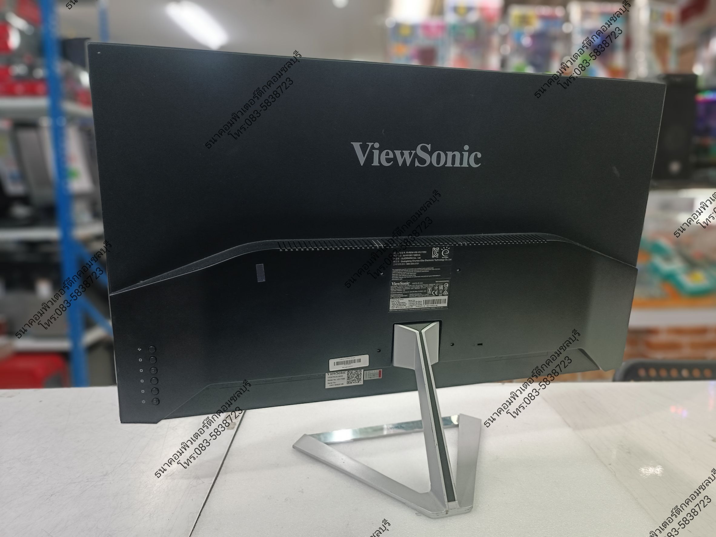 (4,500)จอคอมพิวเตอร์มือสอง จอLED ViewSonic 32 นิ้ว สภาพดี