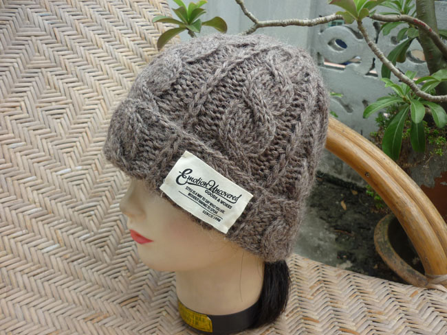 หมวกไหมพรม 100% wool อุ่นมาก สีสวย