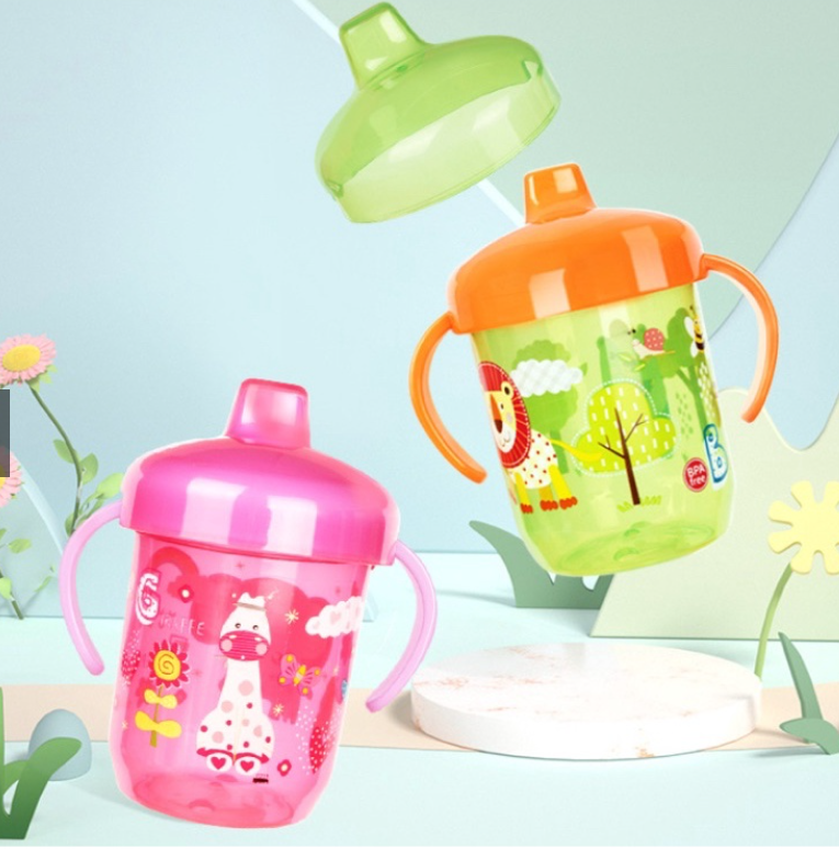 NanaBaby แก้วหัดดื่ม ถ้วยหัดดื่ม ขวดหัดดื่ม กันสำลัก แก้วน้ำเด็ก (6m+)