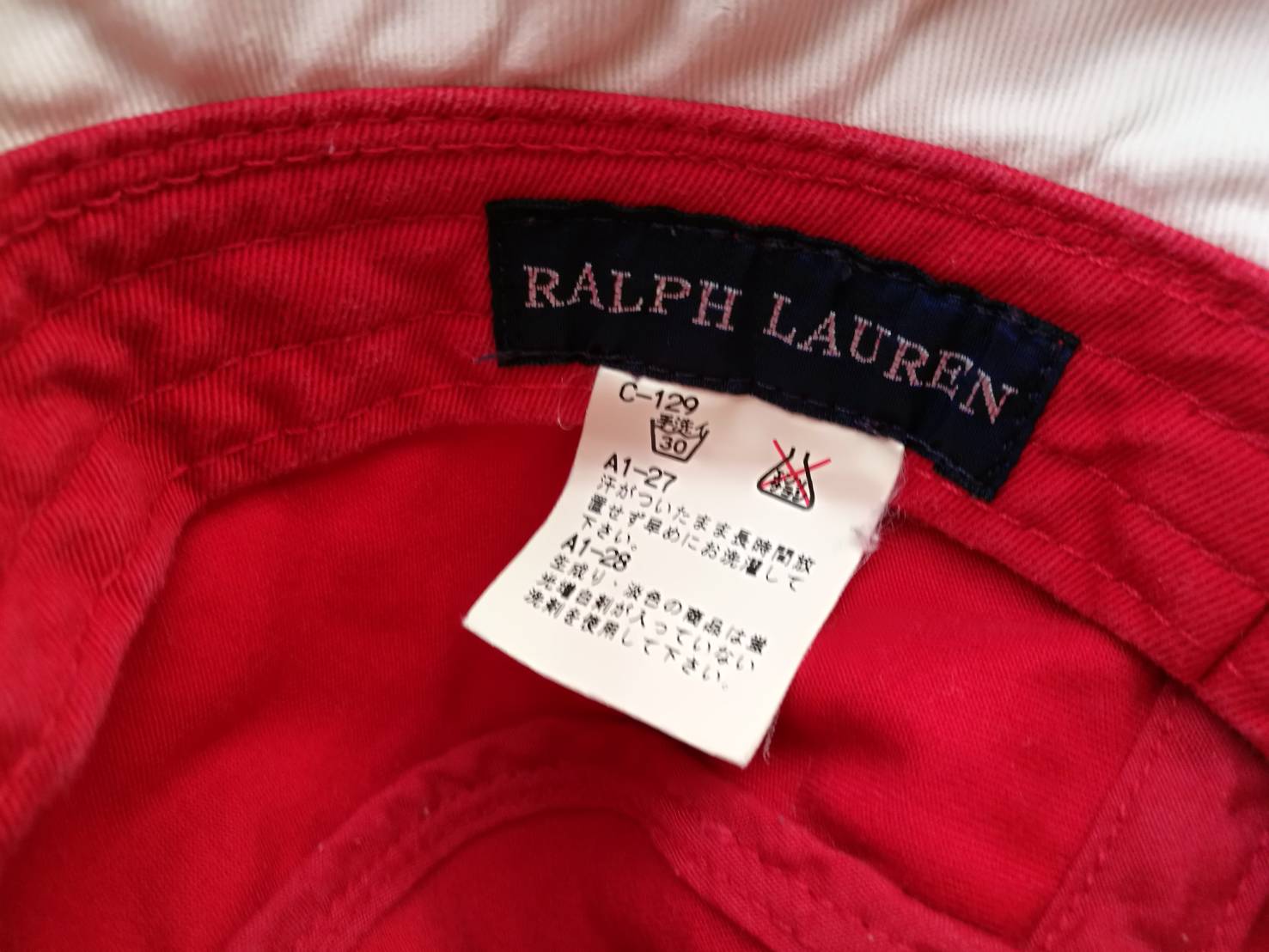 หมวกบักเก็ต POLO สีแดง แหล่มๆ สวยน่าใส่