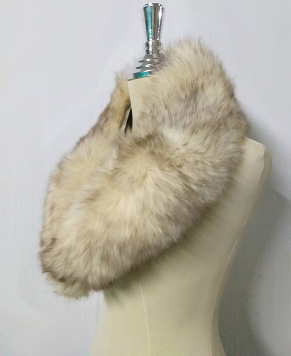 ผ้าพันคอ เฟอร์แต่งโค้ท Fur Fox แท้ แผงใหญ่