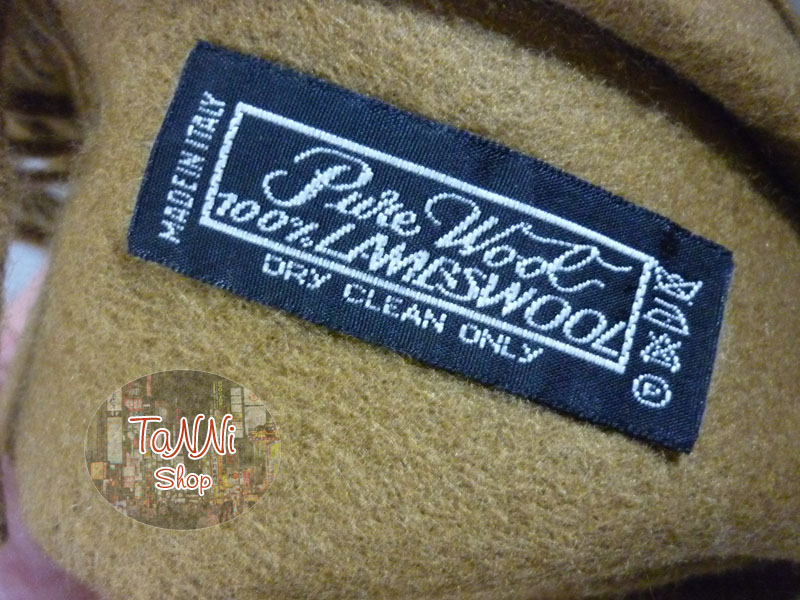 ผ้าพันคอ MOSCHINO 100% LAMBSWOOL