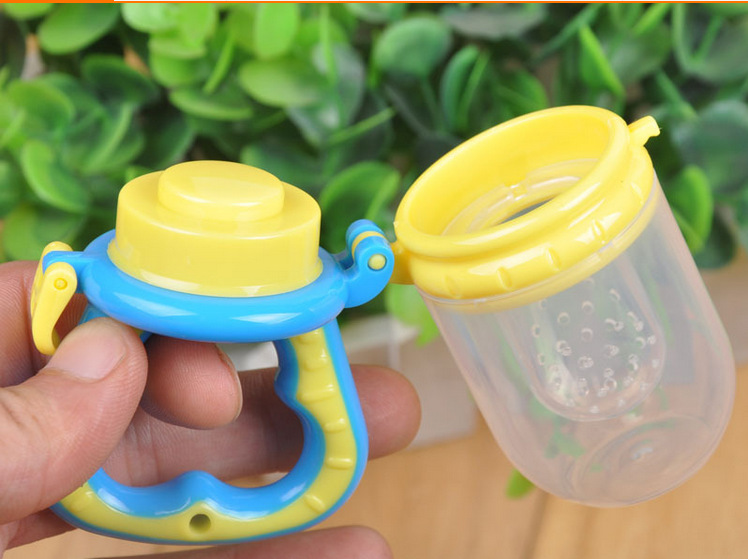 จุกกินผลไม้เด็ก ซิลิโคน NanaBaby เด็กจับกินเองได้ BPA-Free