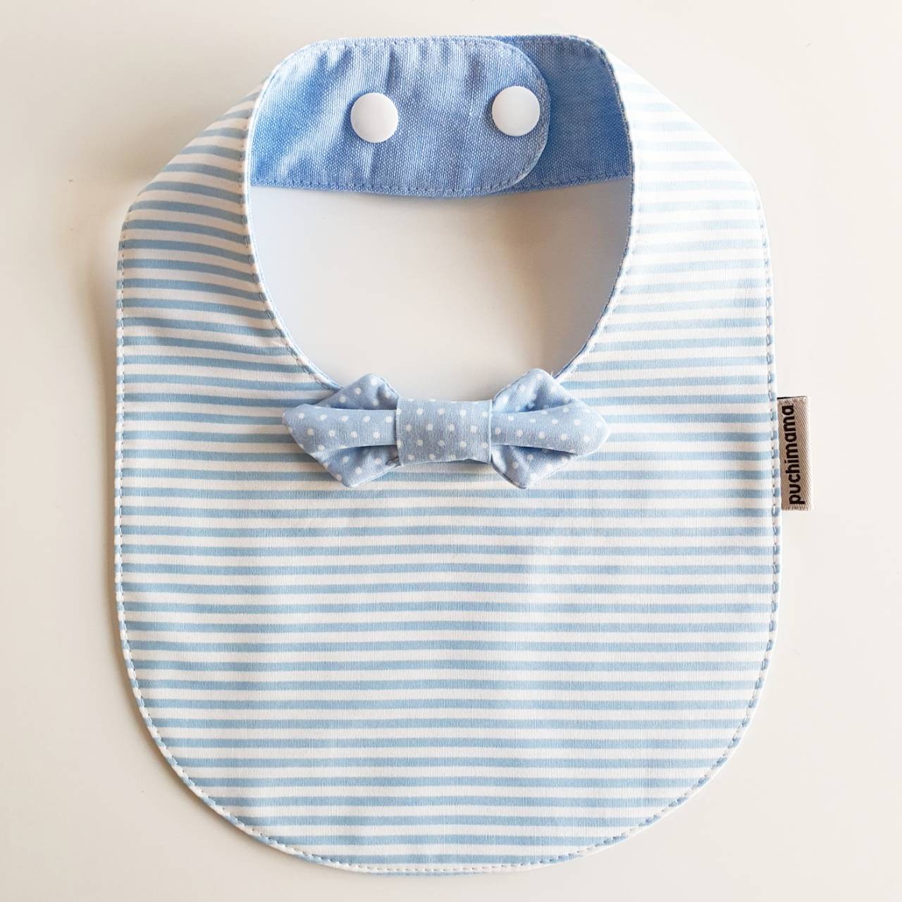 Puchimama "Bow Tie" Bib