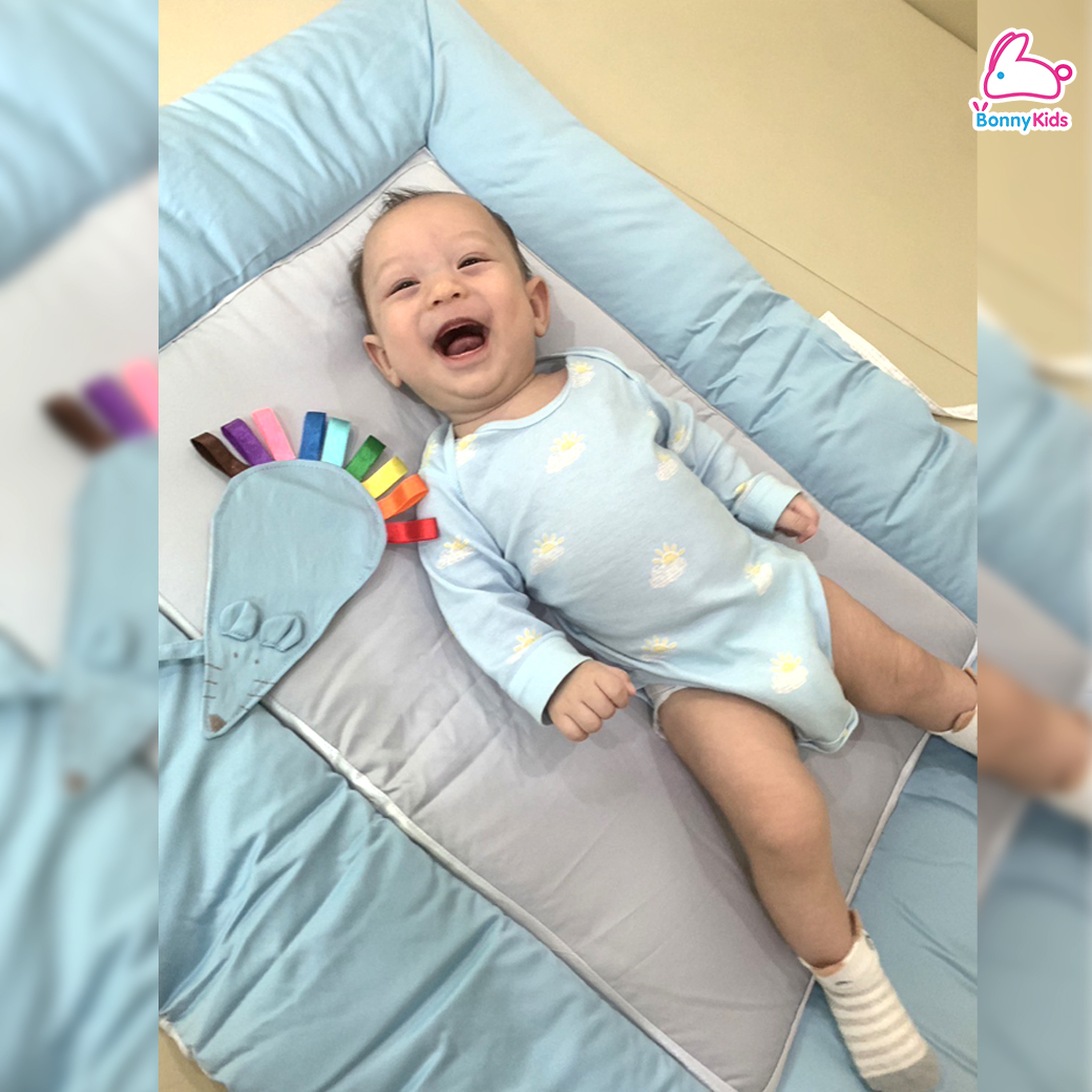 Allerfree (อัลเลอร์ฟรี) เบาะที่นอนเด็กกันไรฝุ่น พร้อมกระเป๋าใส่ที่นอนพกพา