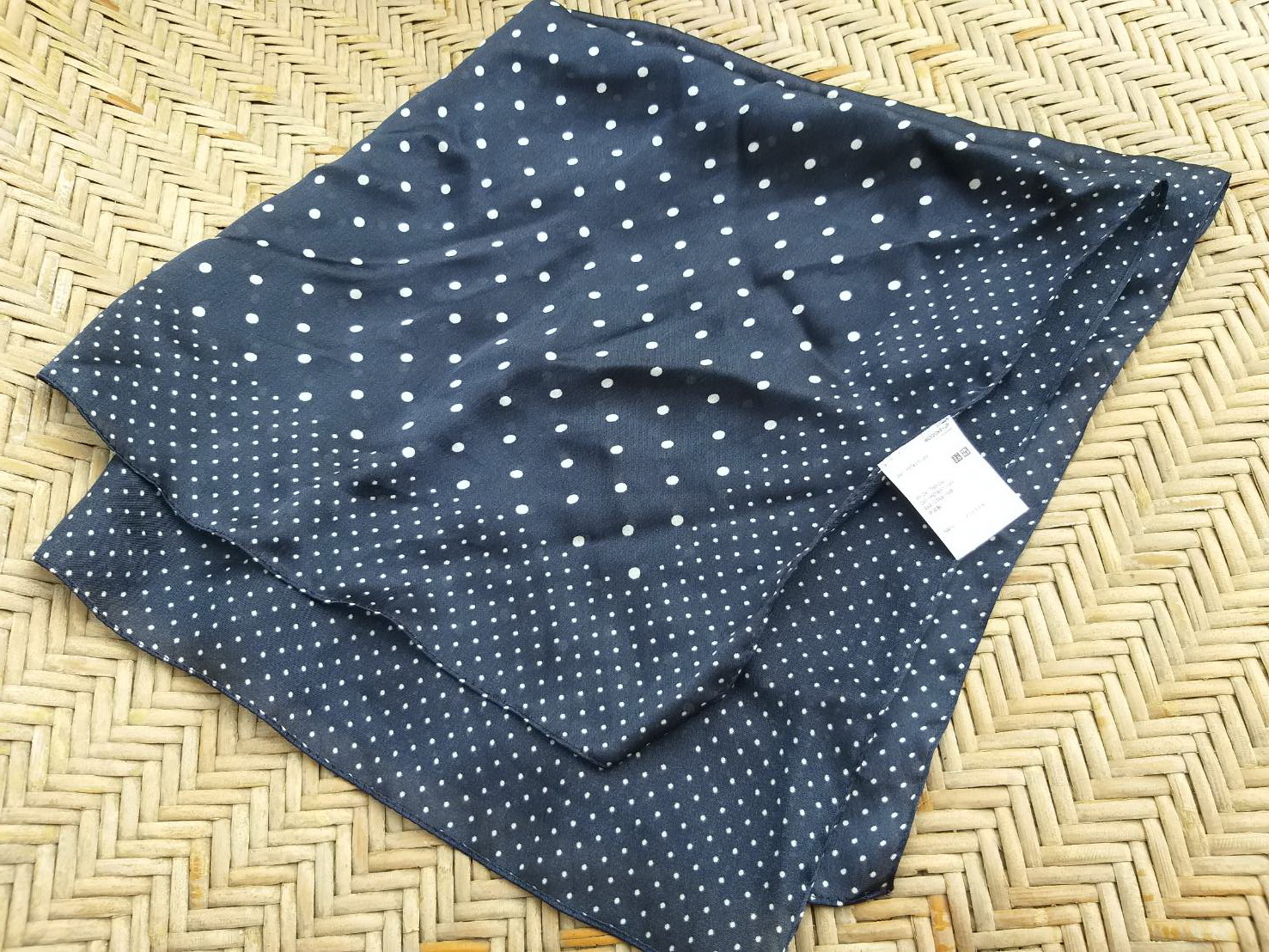 ผ้าชีฟองผูกผม ผูกคอ Uniqlo ผ้านุ่มมาก