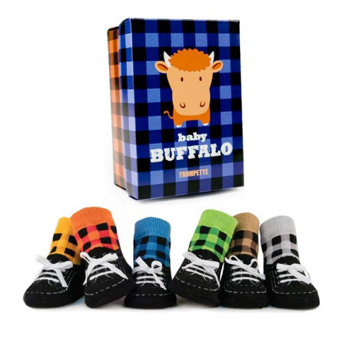 ถุงเท้าเด็กเล็ก 1-3 ขวบ ลายรองเท้า มีเชือกผูกหลอกสุดเท่ เนื้อนุ่ม ยืดหยุ่น