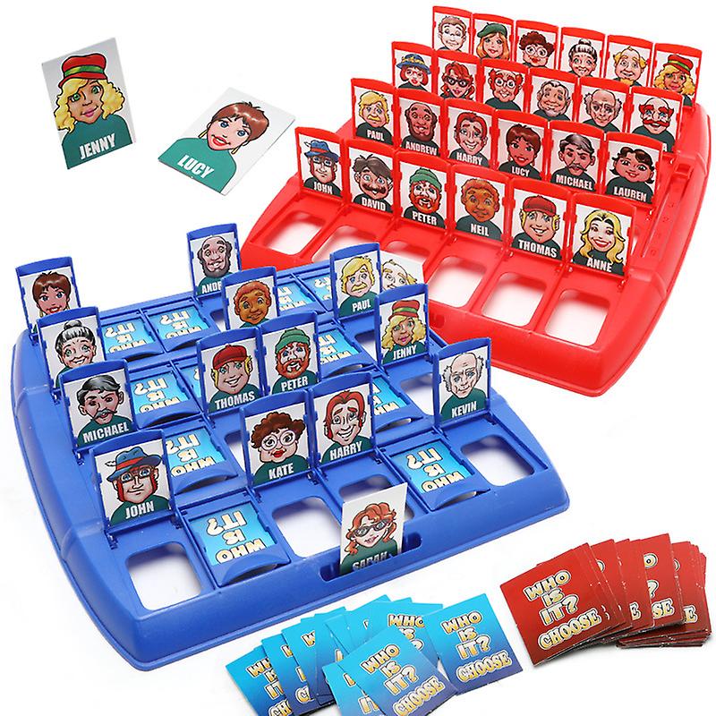 เกมส์ Who is it เกมสืบพยาน บอร์ดเกม Guess Who (ได้ 2 ทีมในกล่องเดียว)