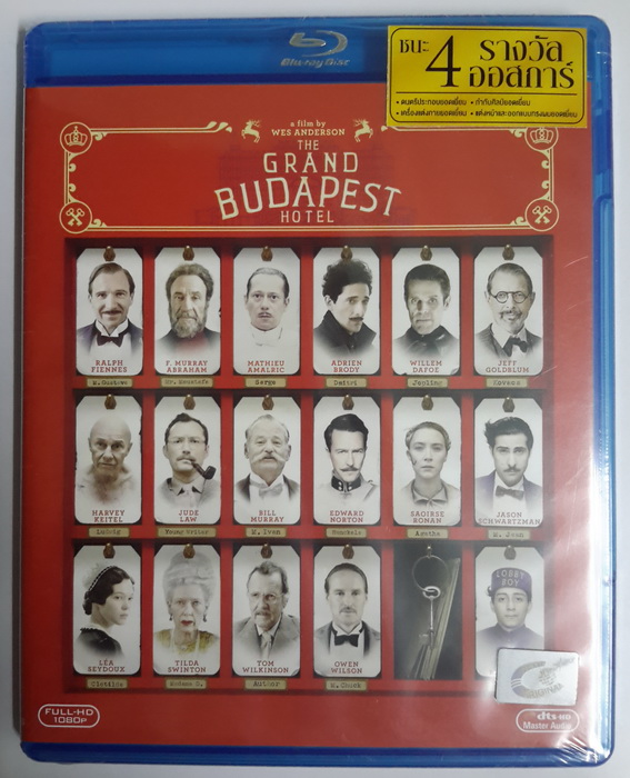 (Blu-Ray) The Grand Budapest Hotel (2014) คดีพิสดารโรงแรมแกรนด์บูดาเปสต์ (มีพากย์ไทย)