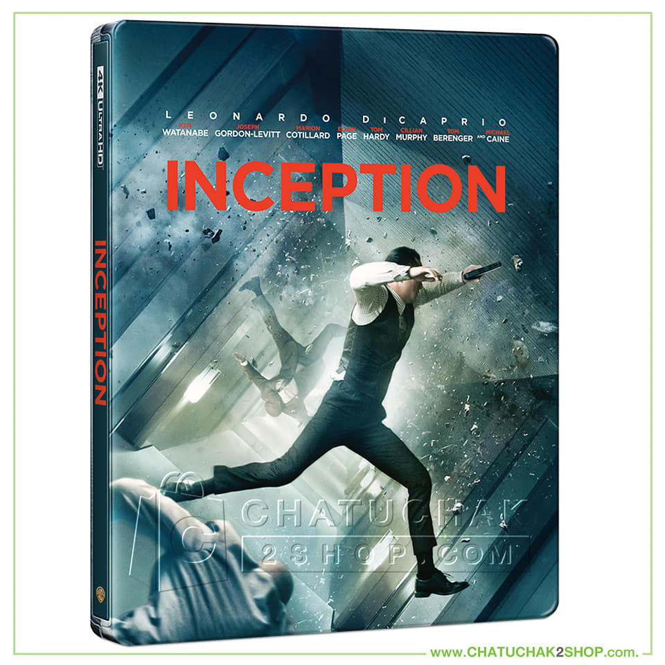 (4K+BD+BD Special Features Steelbook) Inception (2010) อินเซ็ปชั่น จิตพิฆาตโลก (มีพากย์ไทย)