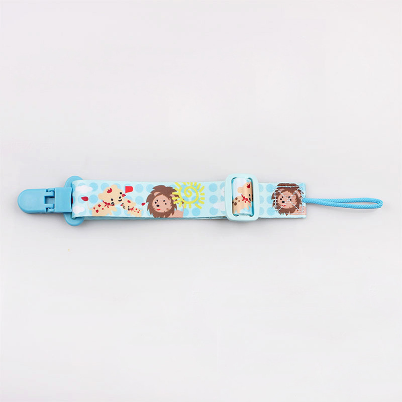 ⚡ขั้นต่ำ 2 ชิ้น⚡กว่า 10 ลาย สายห้อยจุกหลอก สายหนีบคล้องจุกหลอก/ยางกัด ตัวหนีบจุกหลอก จุกนม ปรับความยาวได้ NanaBaby Pacifier Clip