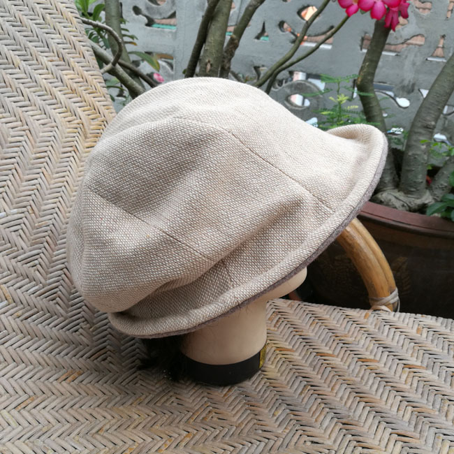 หมวกปีกกว้างผ้าขนสัตว์ สวยมาก ใส่อุ่นกันแดด หรูมาก