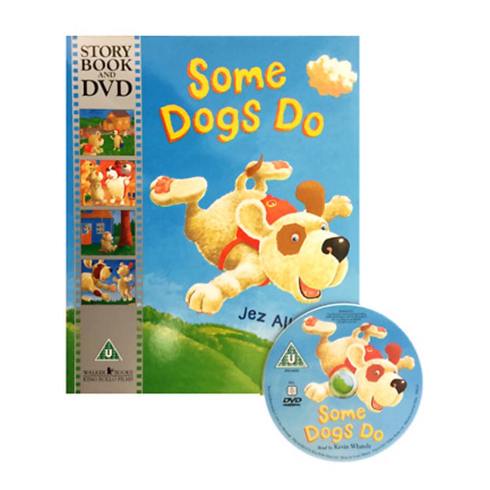 Story Book & DVD : Some Dogs Do : Jez Alborough หนังสือนิทานภาพ ของเจซ ผู้แต่ง Hug พร้อมดีวีดี Walker Books