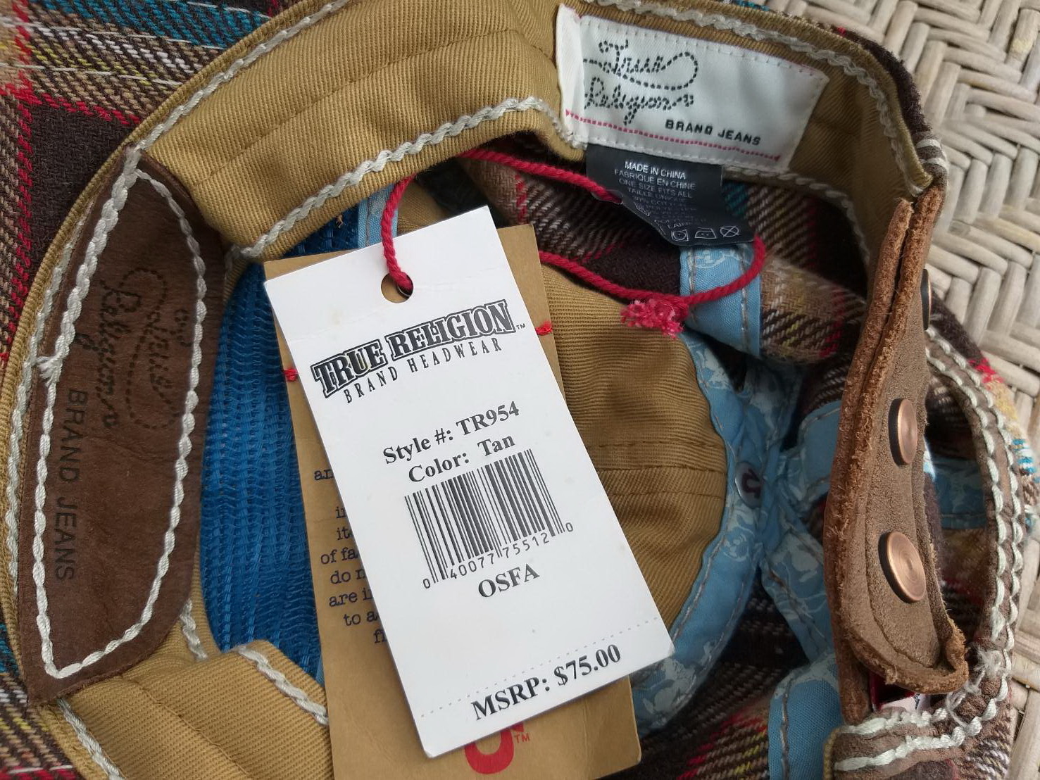 หมวกแก๊ป TRUE RELIGION (ของใหม่)